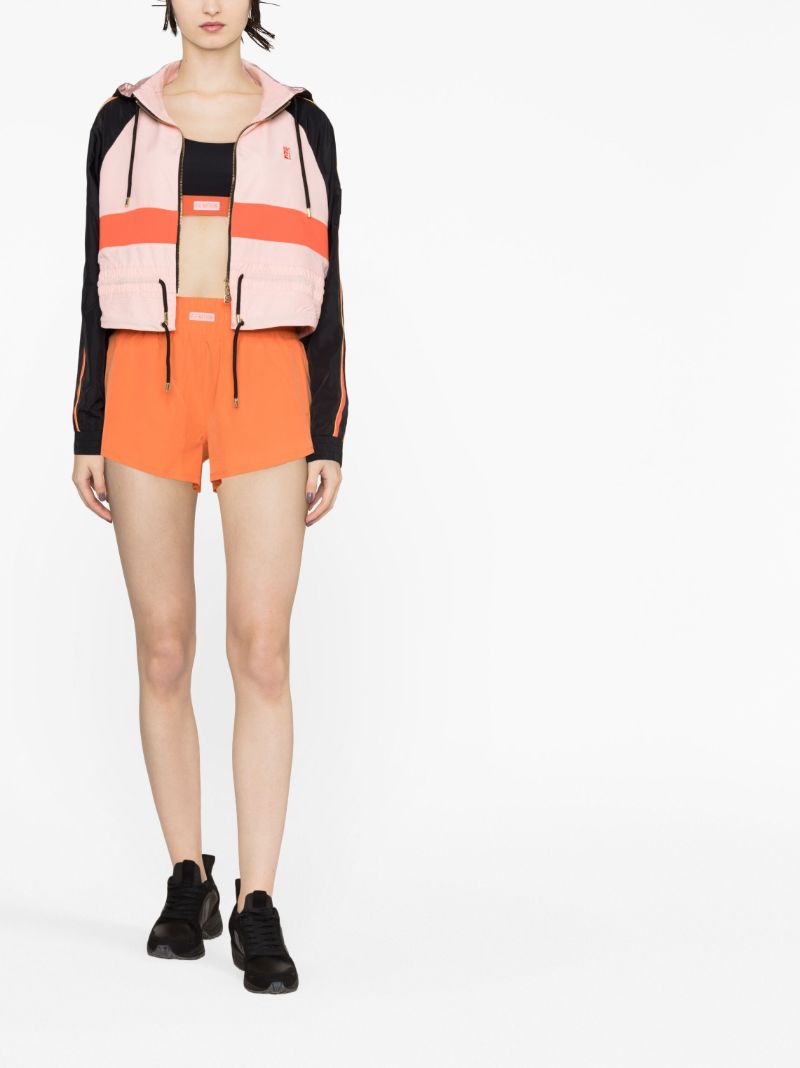 Orange Oakmont Running Shorts