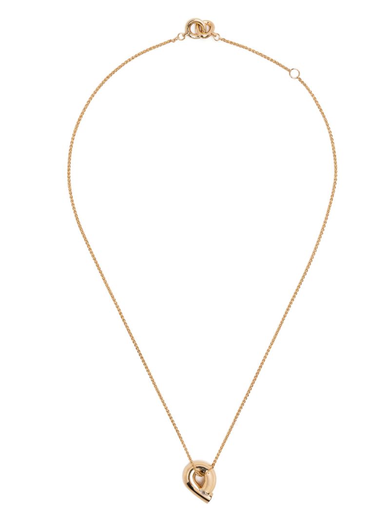 18k Yellow Gold Oera Diamond Necklace