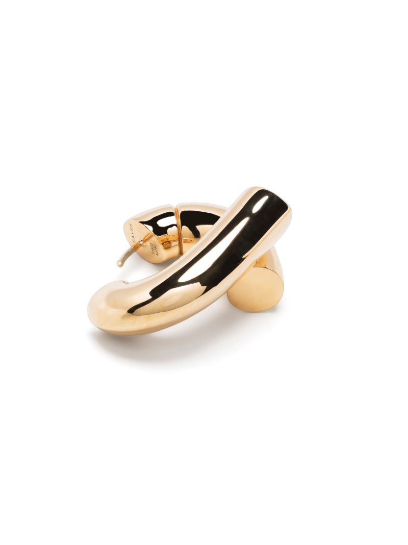 18k Yellow Gold Oera Hoop Earrings