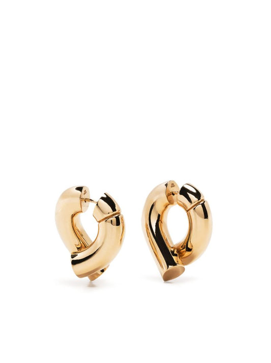 18k Yellow Gold Oera Hoop Earrings