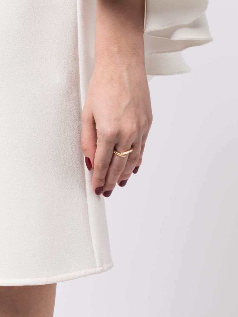 18k Yellow Gold Oera Diamond Ring