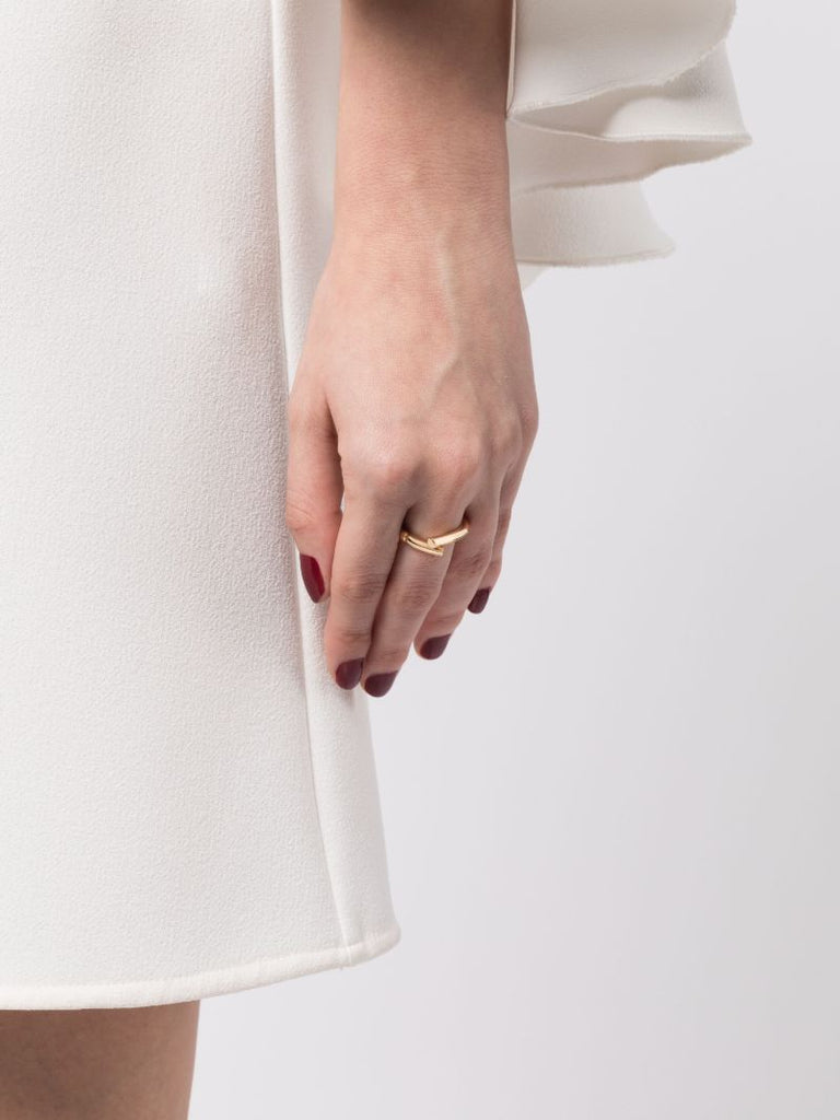 18k Yellow Gold Oera Diamond Ring