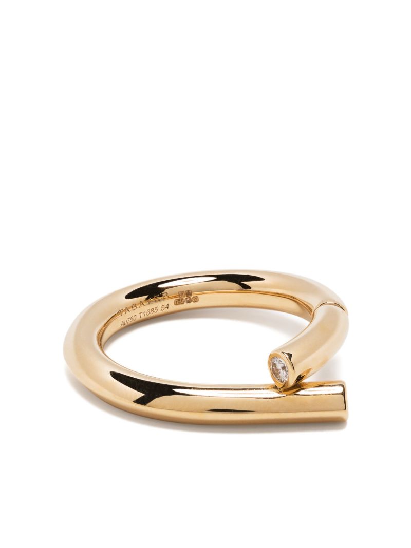 18k Yellow Gold Oera Diamond Ring