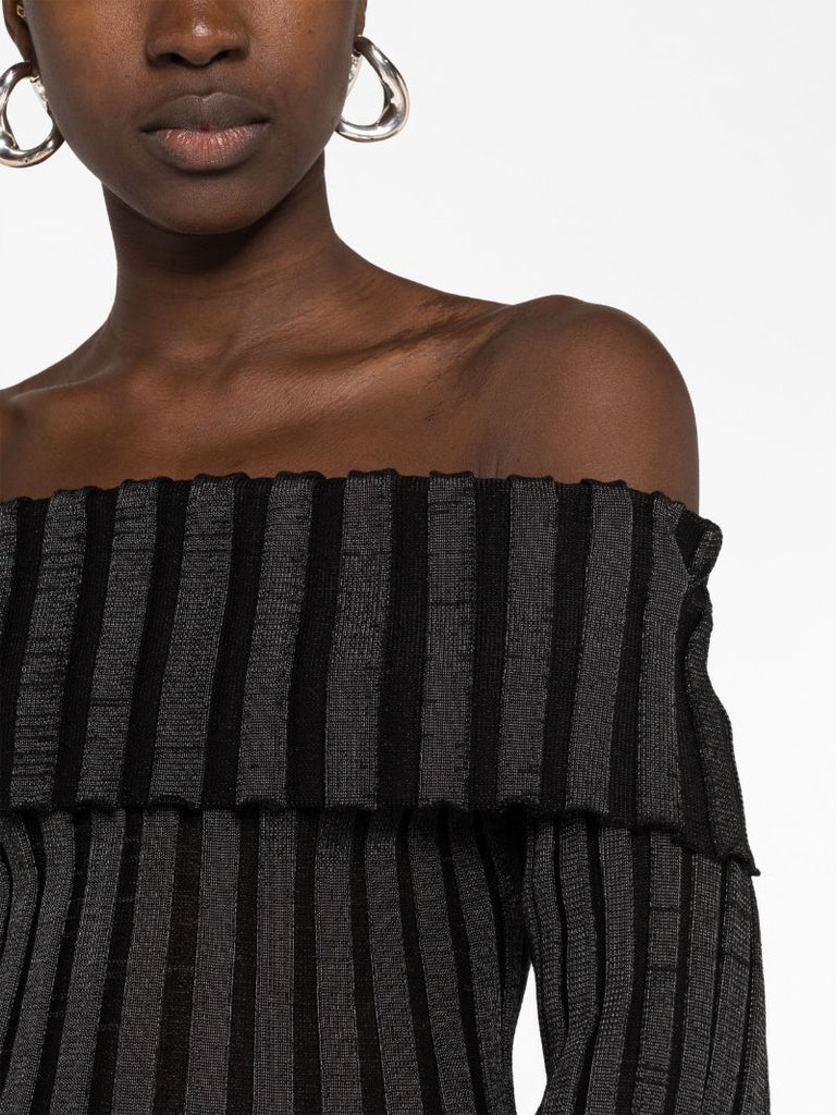 Black Long Sleeve Top