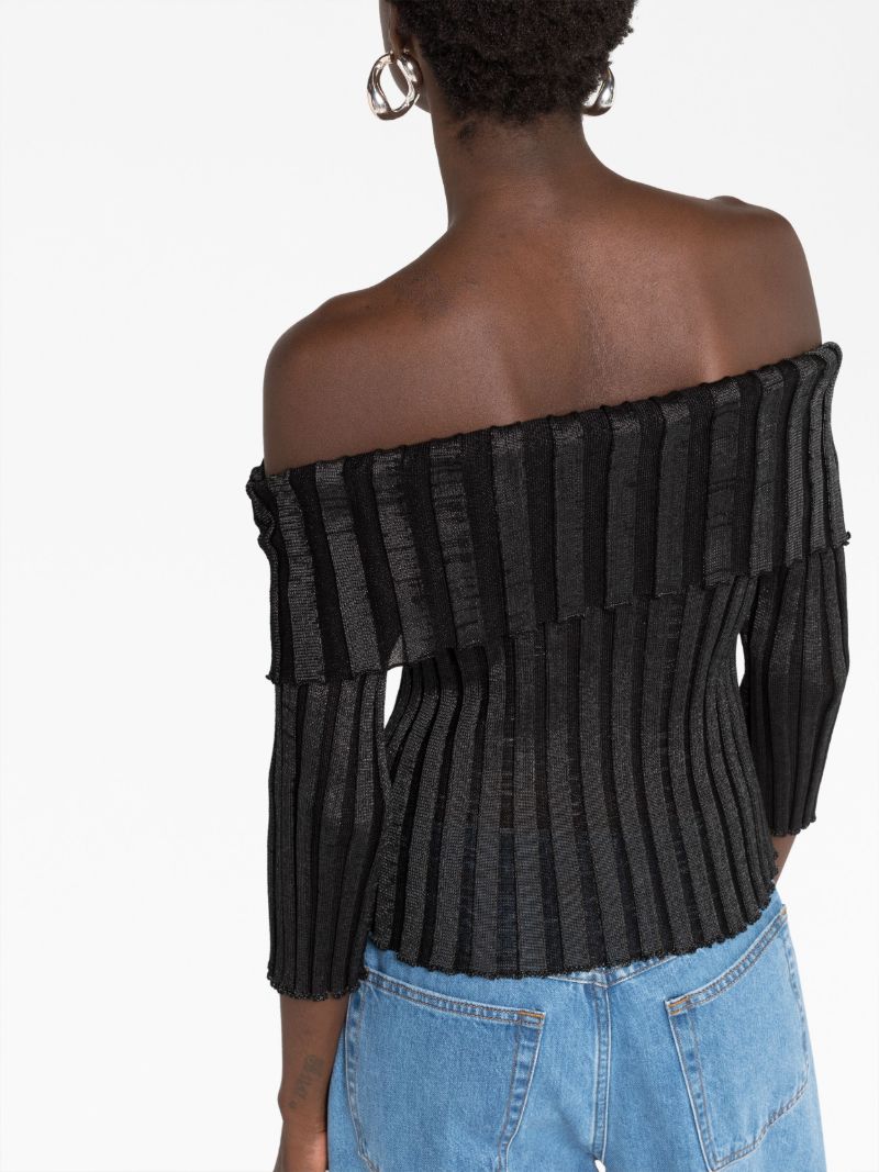 Black Long Sleeve Top
