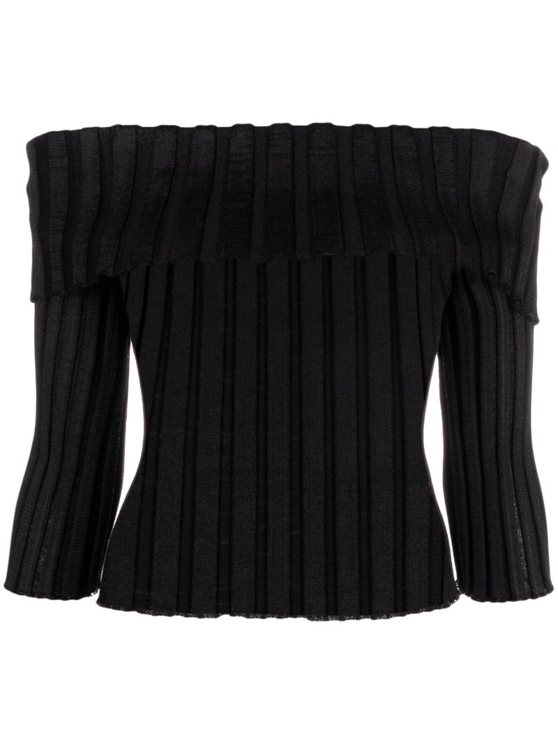 Black Long Sleeve Top