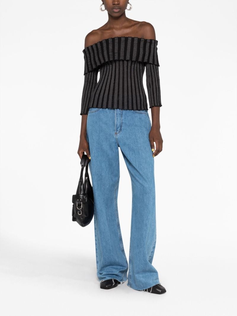 Black Long Sleeve Top