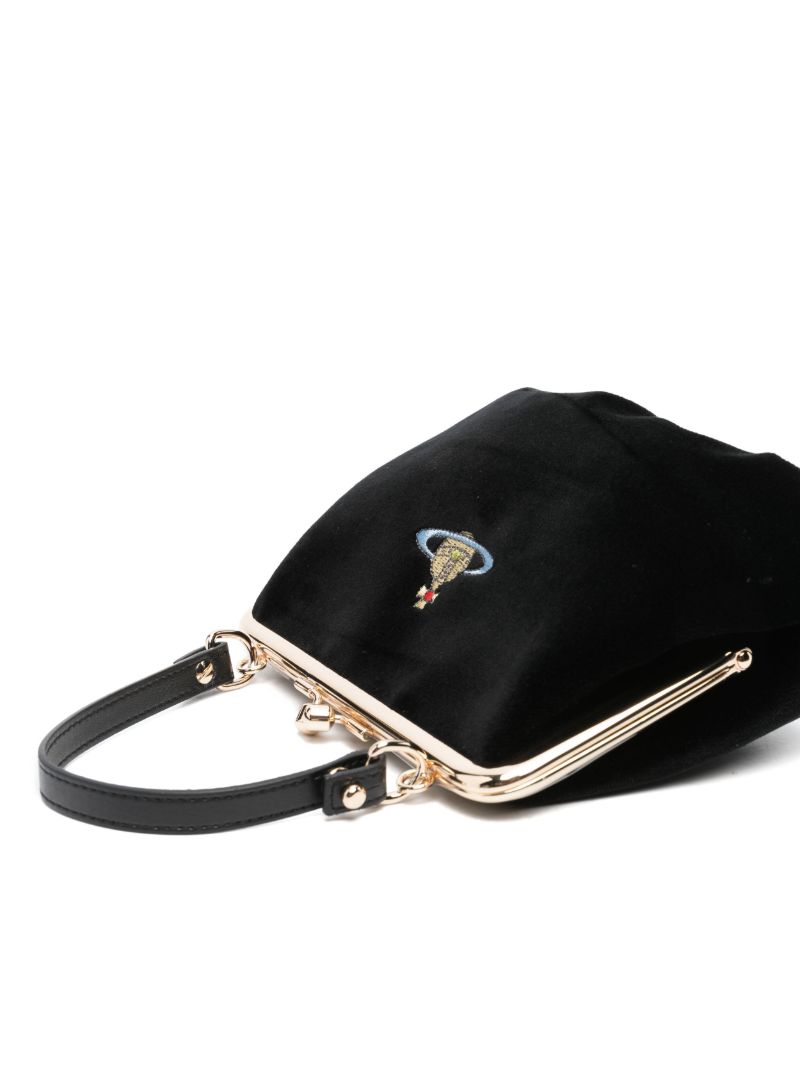 Black Granny Frame Mini Bag