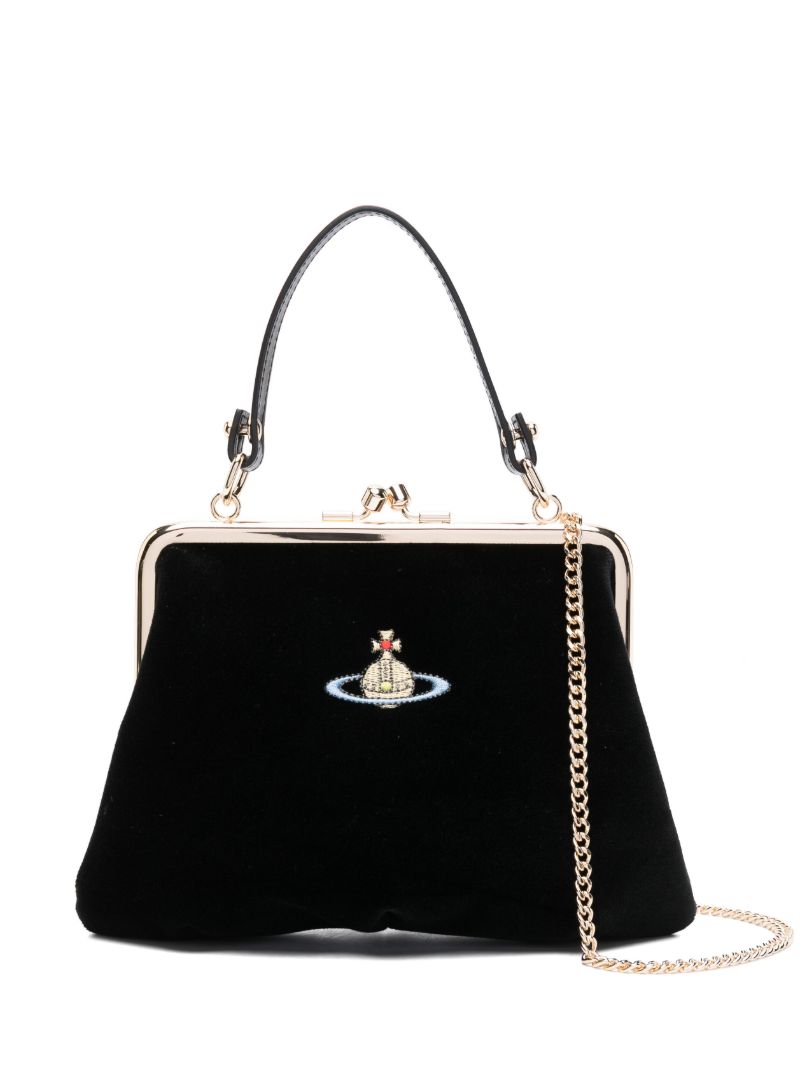 Black Granny Frame Mini Bag