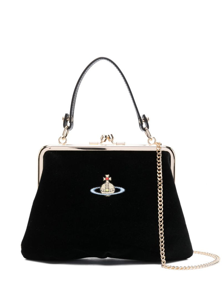 Black Granny Frame Mini Bag