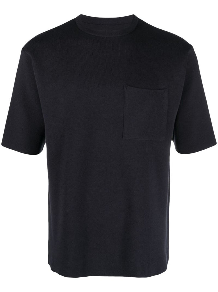 Black Chest Pocket T-shirt