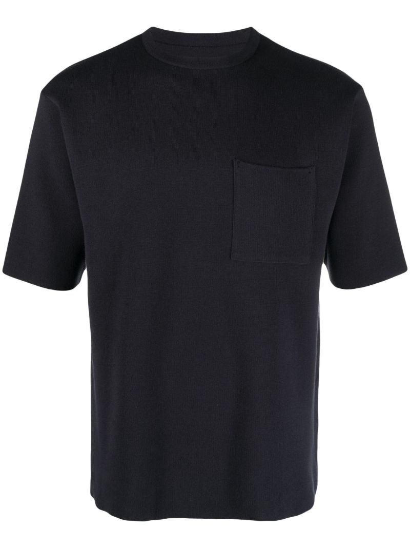 Black Chest Pocket T-shirt