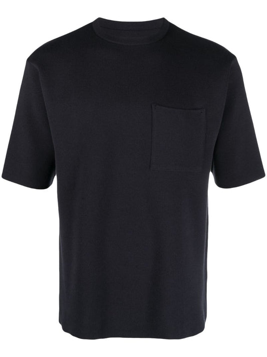 Black Chest Pocket T-shirt