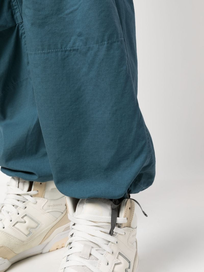 Blue Takibi Straight-leg Trousers