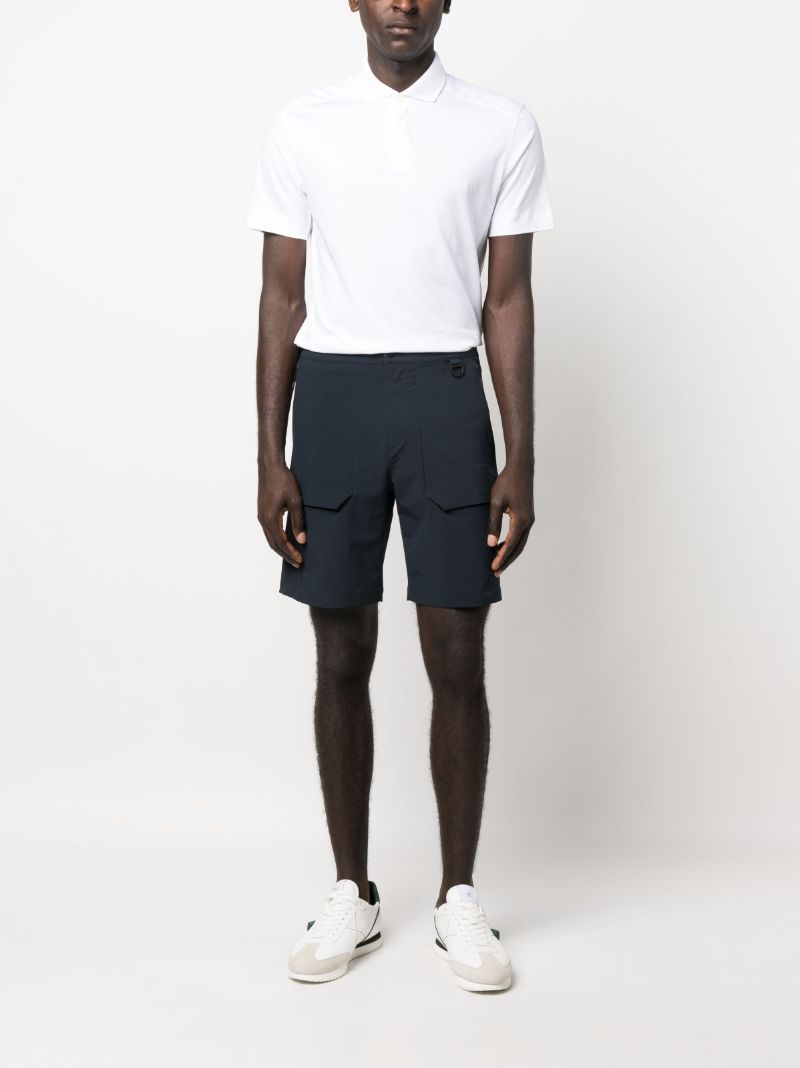 Blue Bermuda Shorts