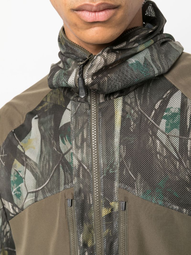 Brown Printed Insect Shield Jacket