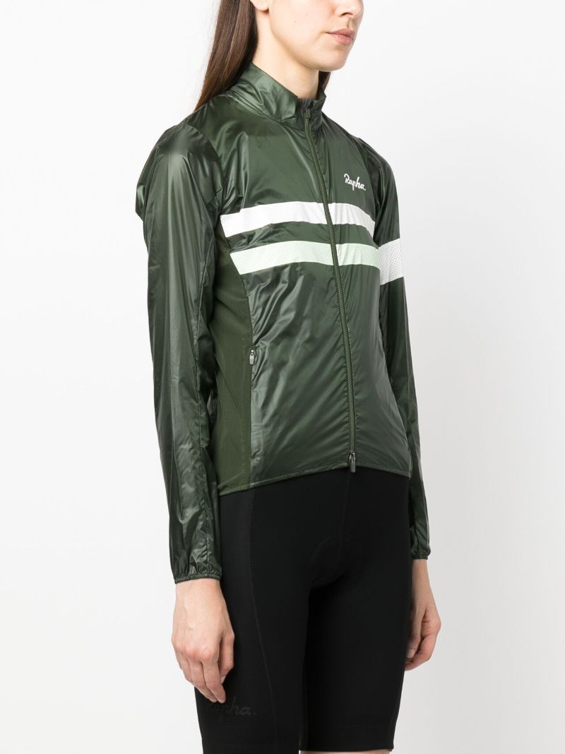 Green Brevet Windbreaker