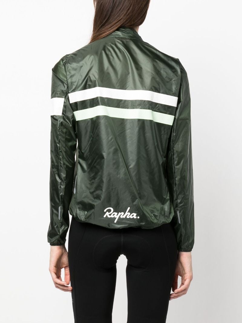 Green Brevet Windbreaker