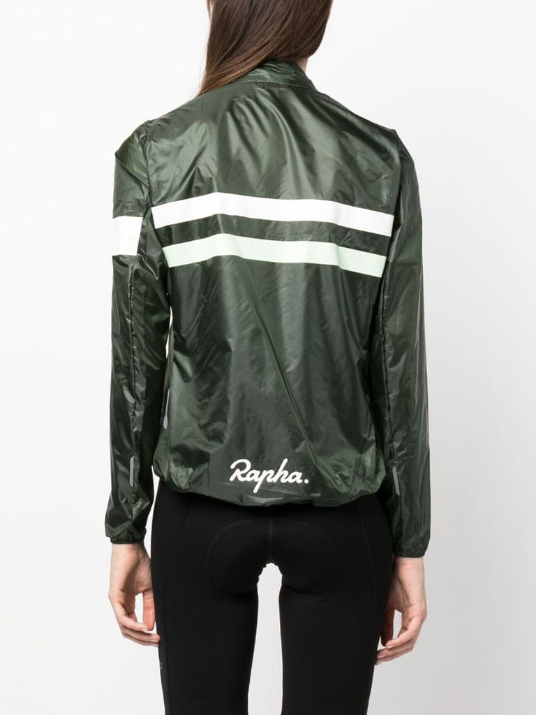 Green Brevet Windbreaker