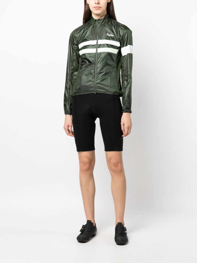 Green Brevet Windbreaker