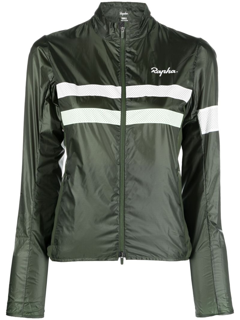 Green Brevet Windbreaker