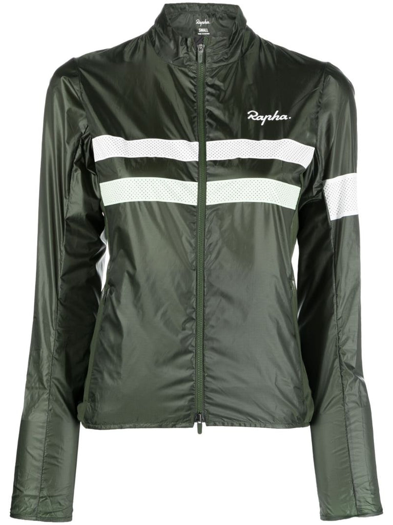 Green Brevet Windbreaker