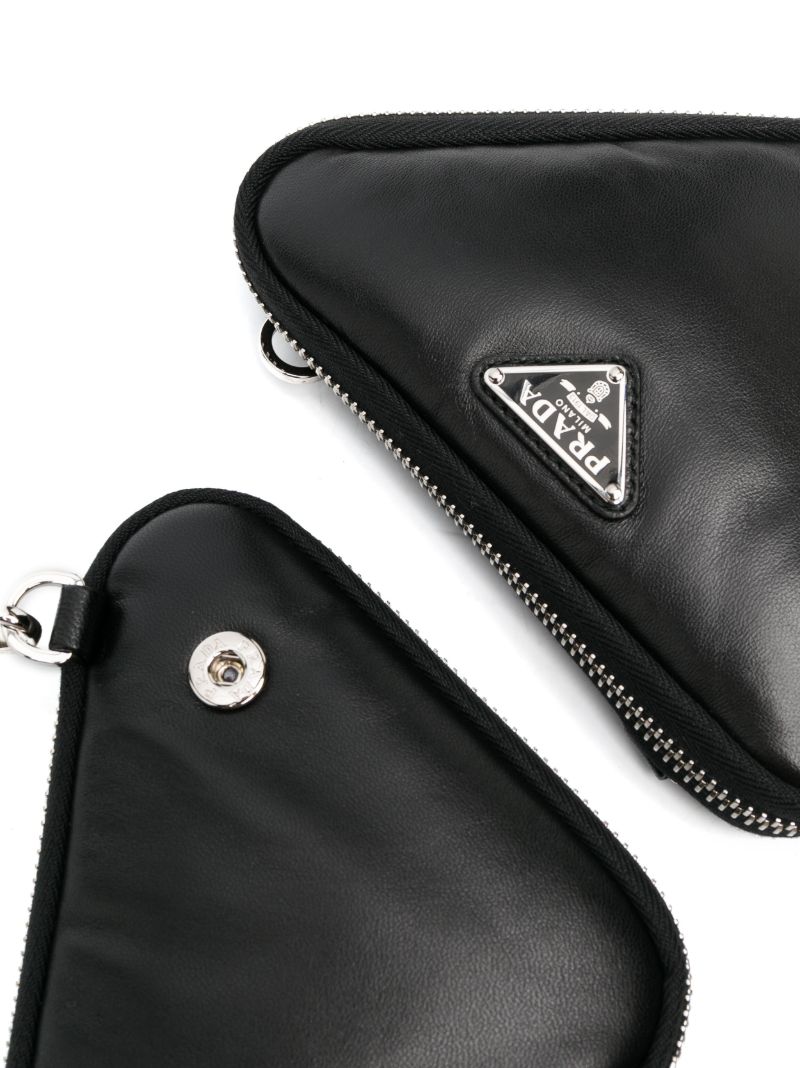 Black Triangle Mini Bag
