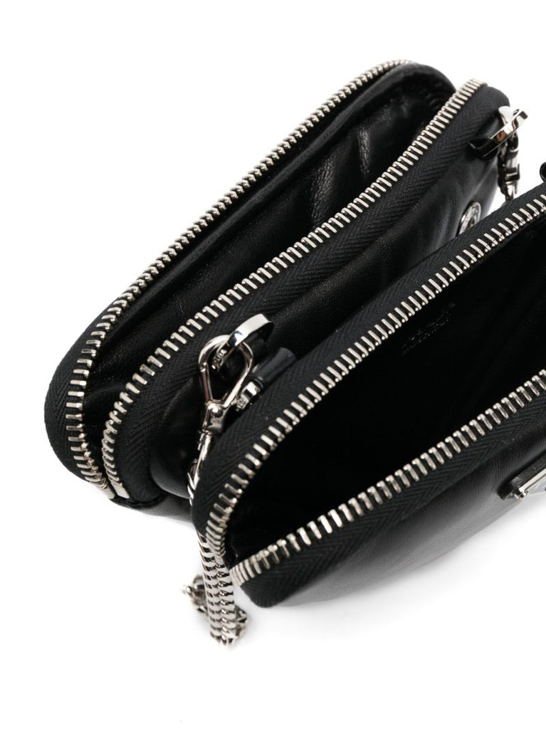Black Triangle Mini Bag