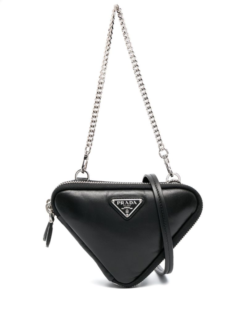 Black Triangle Mini Bag