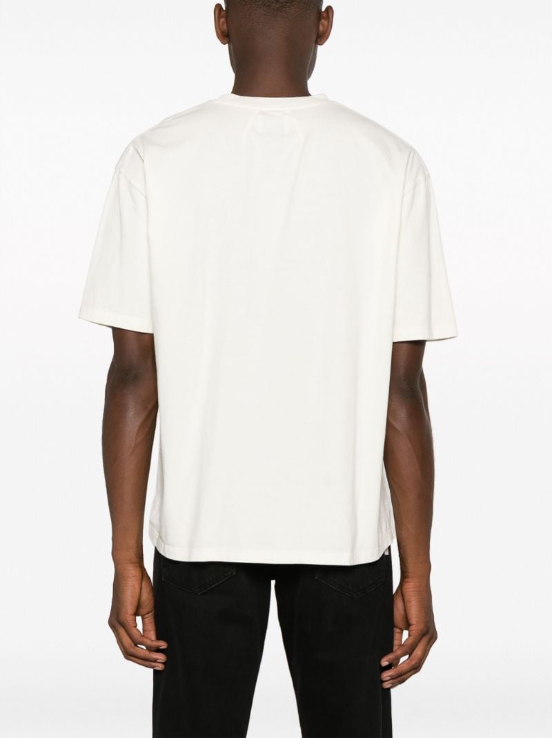 White Legend Lives On-print Cotton T-shirt