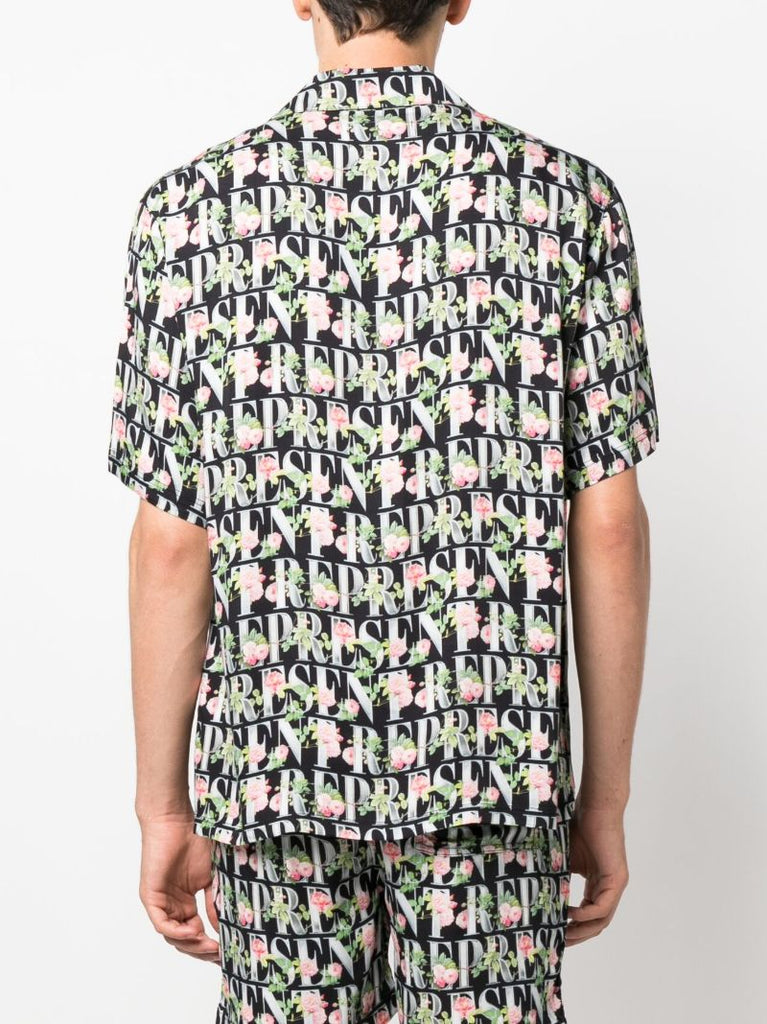 Black Logo-print Shirt