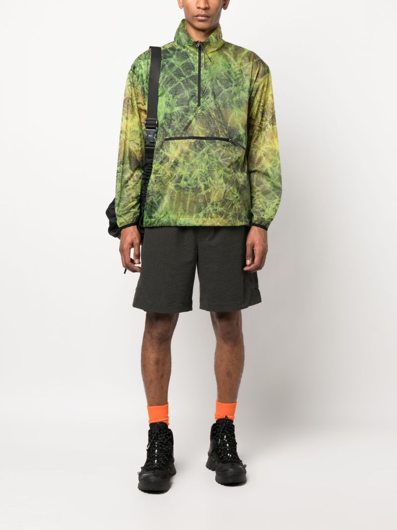 Forest Green Pop Over Lightweight Jacket
