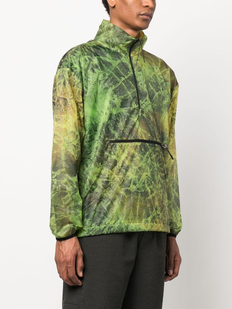 Forest Green Pop Over Lightweight Jacket
