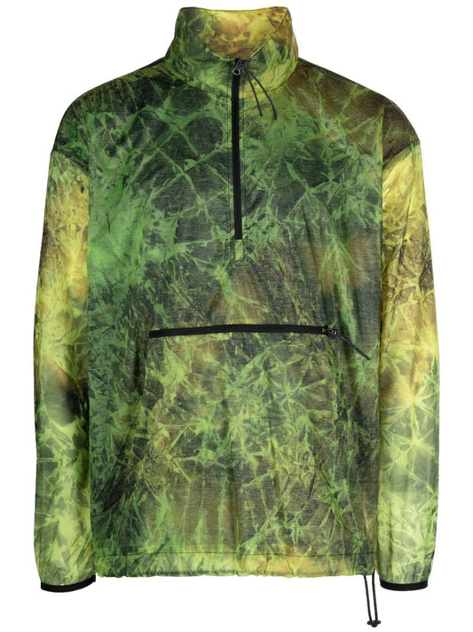 Forest Green Pop Over Lightweight Jacket