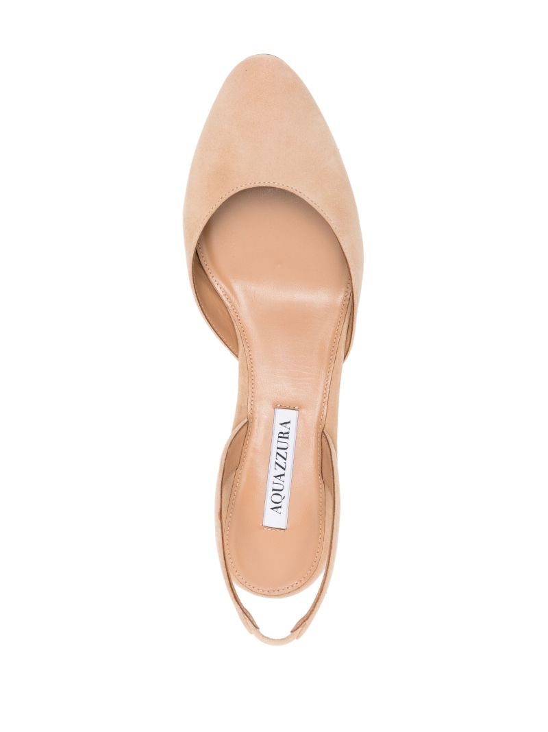 Neutral Talita 50 Suede Pumps
