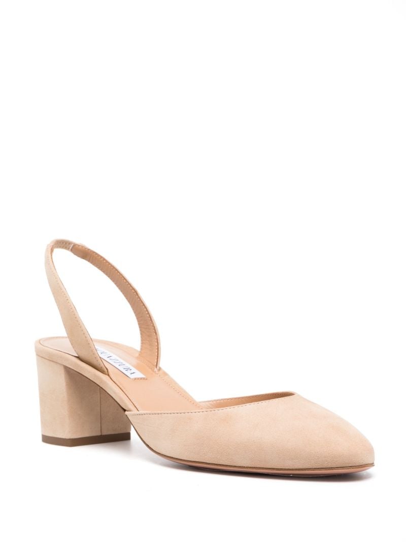 Neutral Talita 50 Suede Pumps