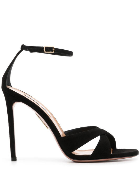 Black Divine 105 Suede Sandals