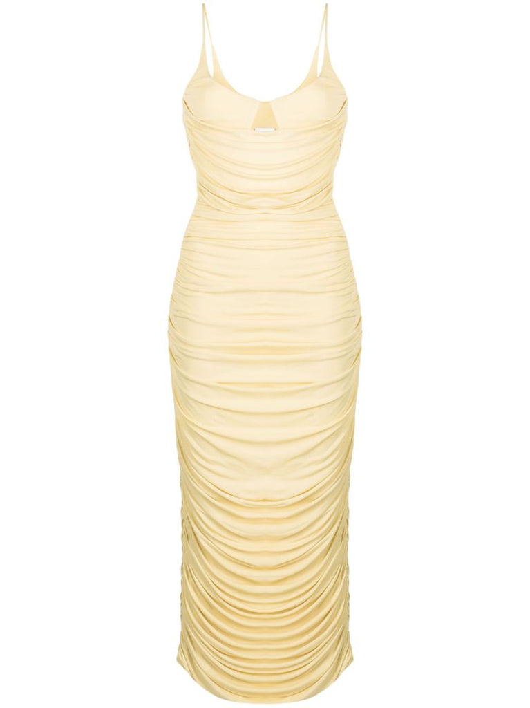 Yellow Sylvie Midi Dress