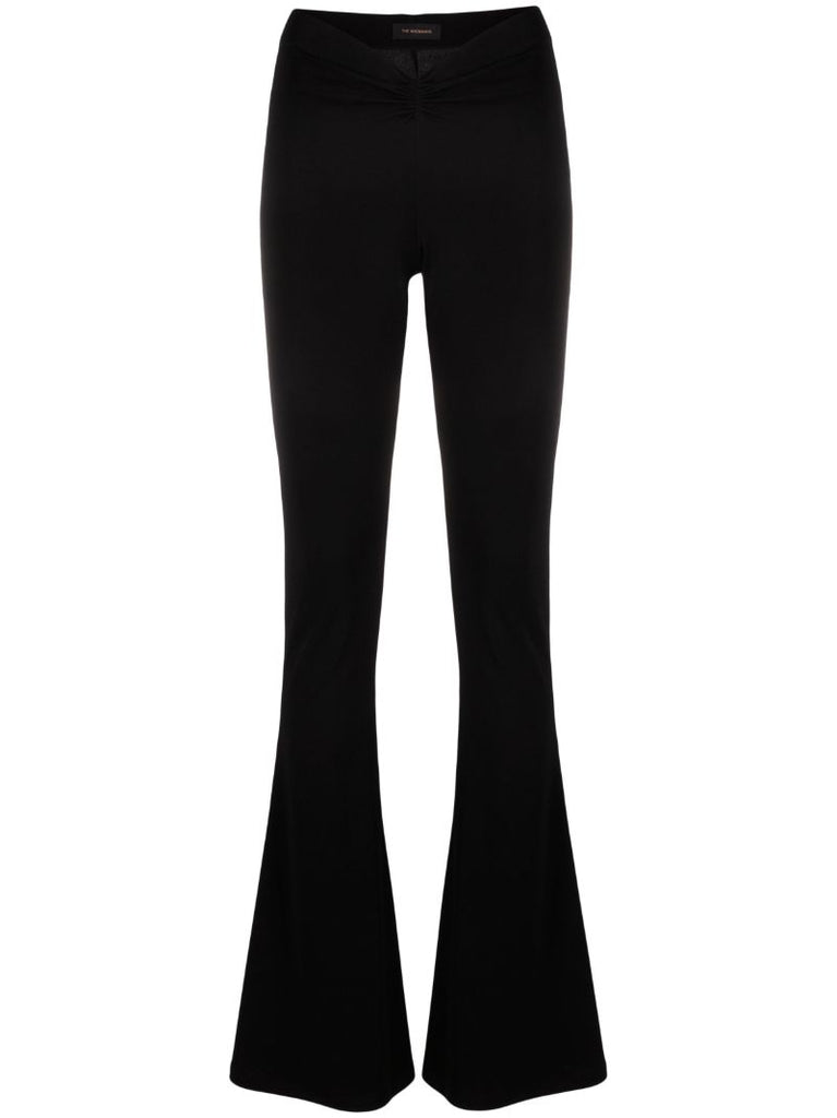 Black Lindsay Flared Trousers