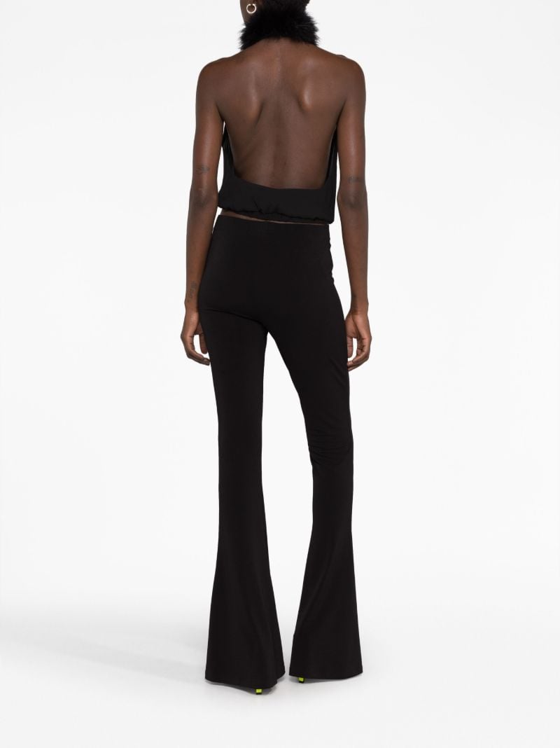 Black Lindsay Flared Trousers