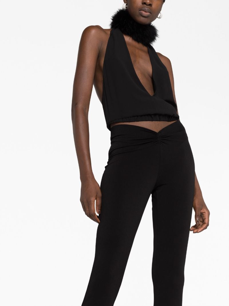 Black Lindsay Flared Trousers