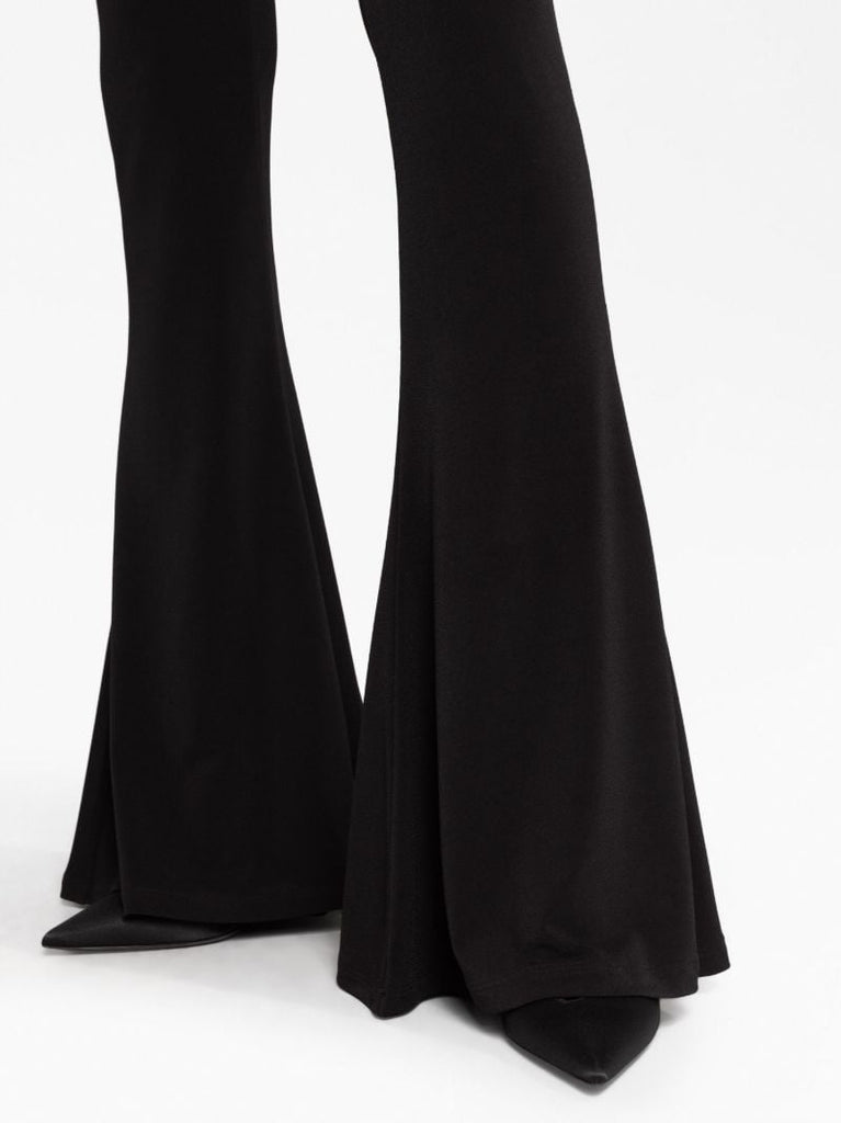 Black Lindsay Flared Trousers