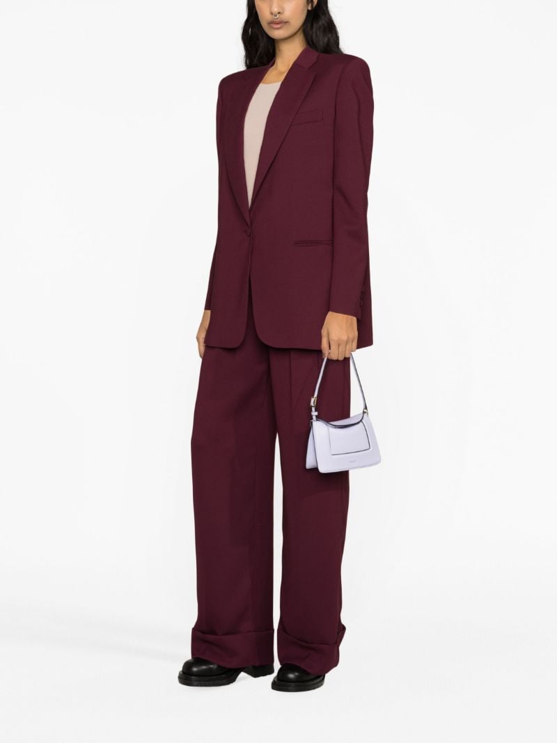 Red Guia Single-breasted Blazer