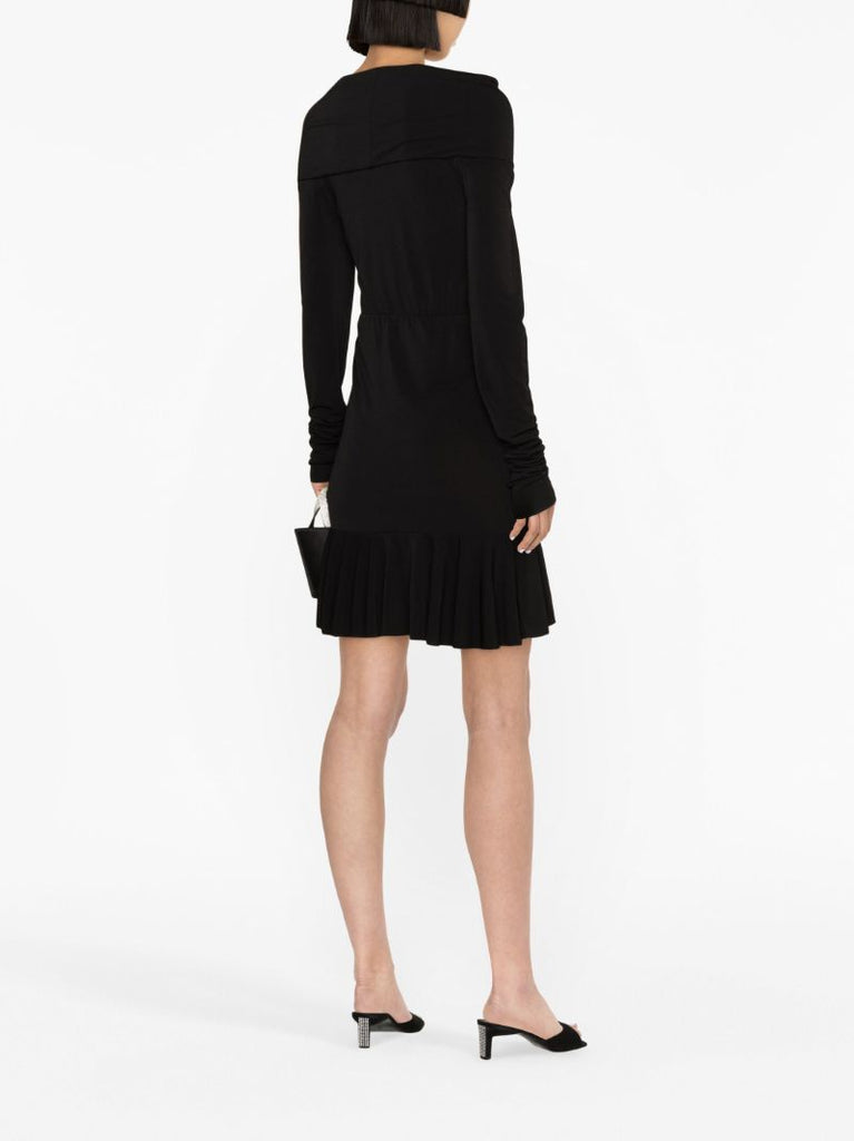 Black Natalia Cut-out Mini Dress
