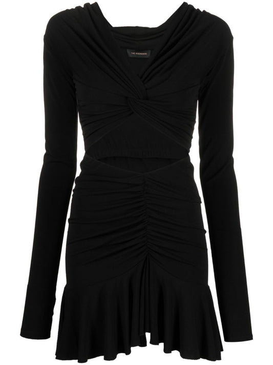 Black Natalia Cut-out Mini Dress