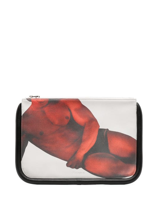 White Jw A4 Bumper Pouch