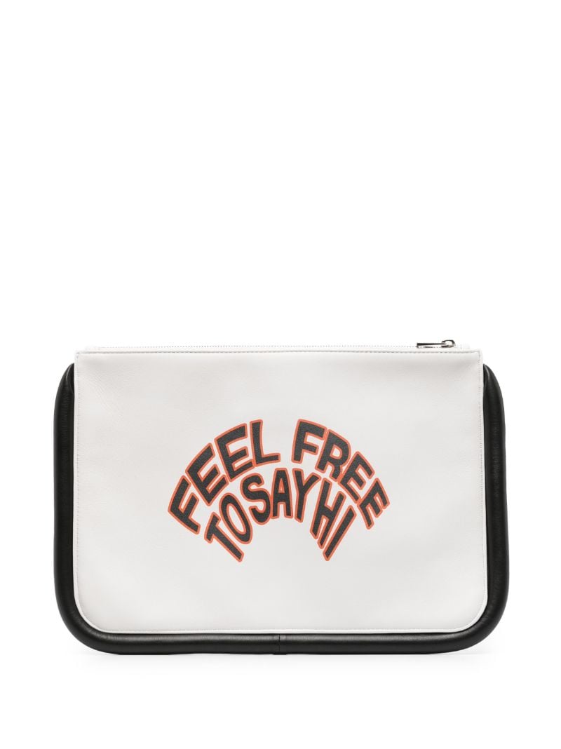 White Jw A4 Bumper Pouch