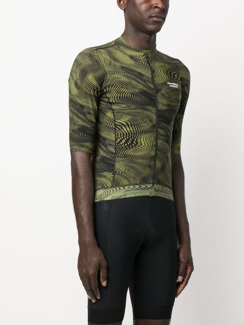 Green Mechanism Cycling Jersey