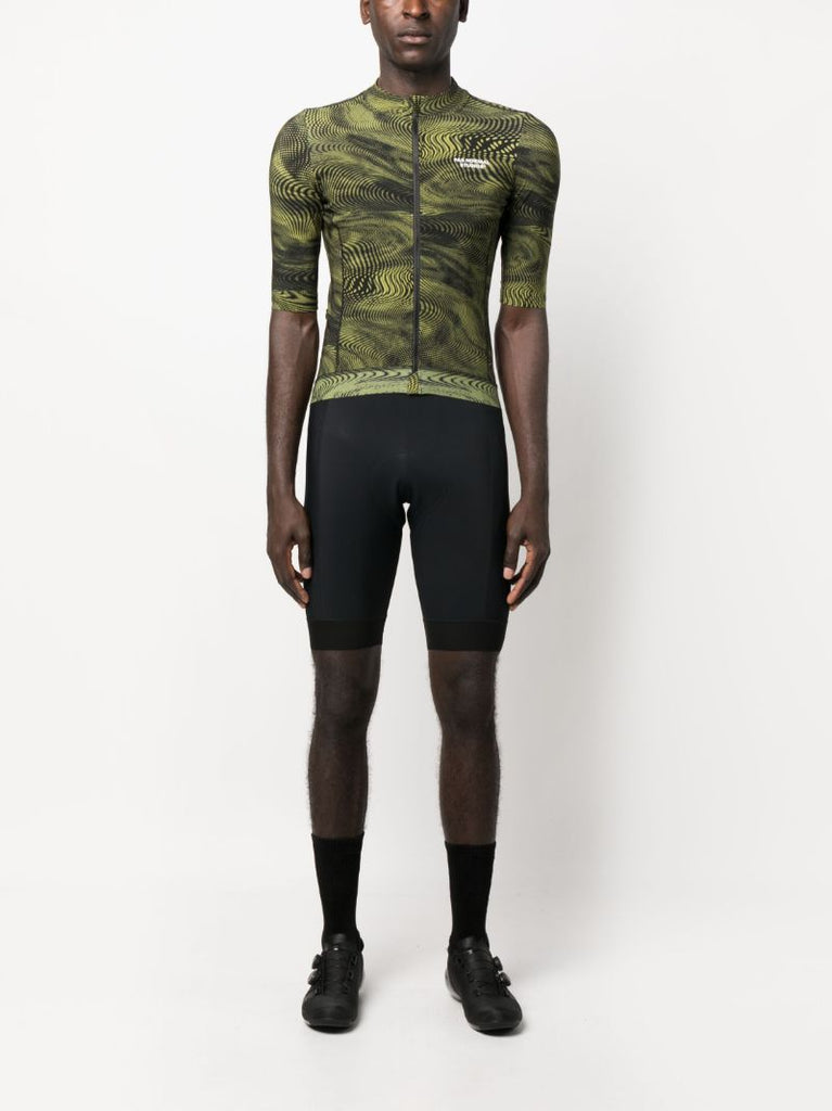 Green Mechanism Cycling Jersey