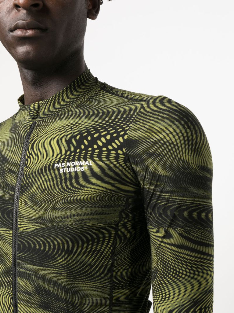 Green Mechanism Cycling Jersey